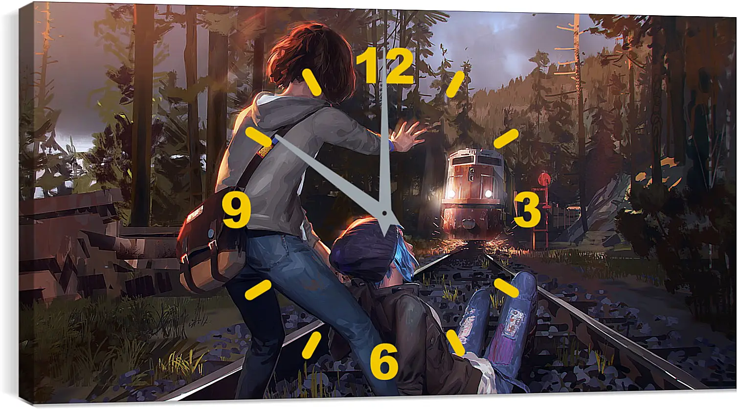 Часы картина - Life Is Strange
