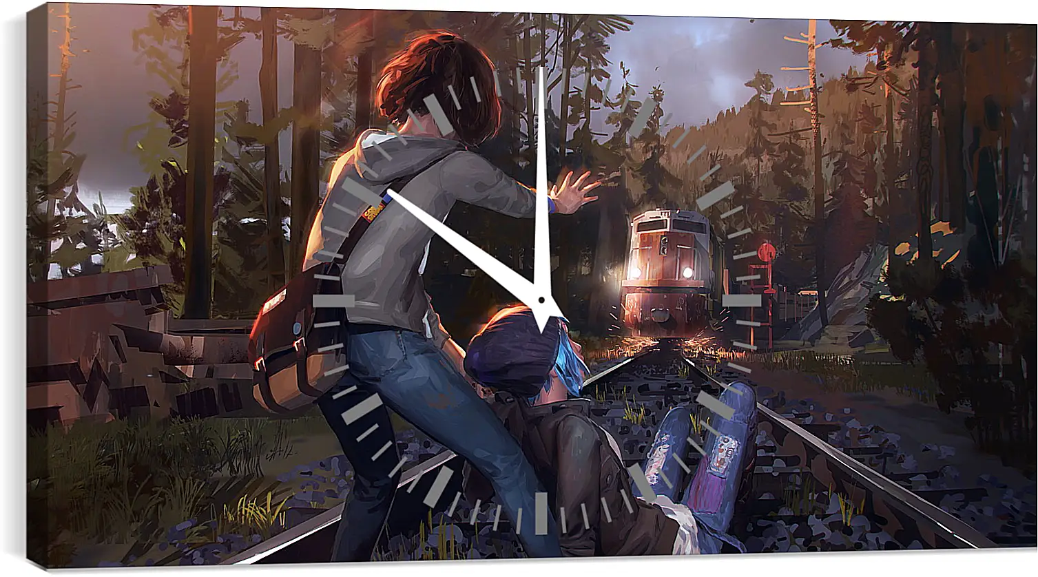 Часы картина - Life Is Strange

