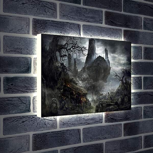 Лайтбокс световая панель - Dark Souls III
