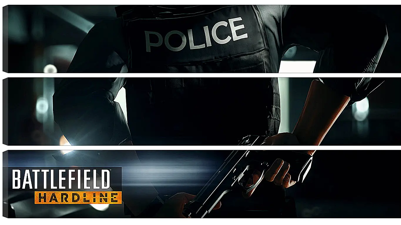 Модульная картина - Battlefield: Hardline