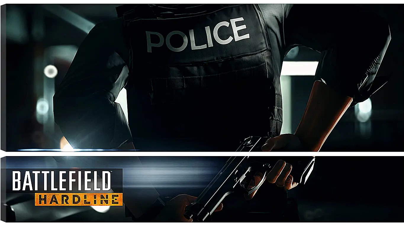 Модульная картина - Battlefield: Hardline