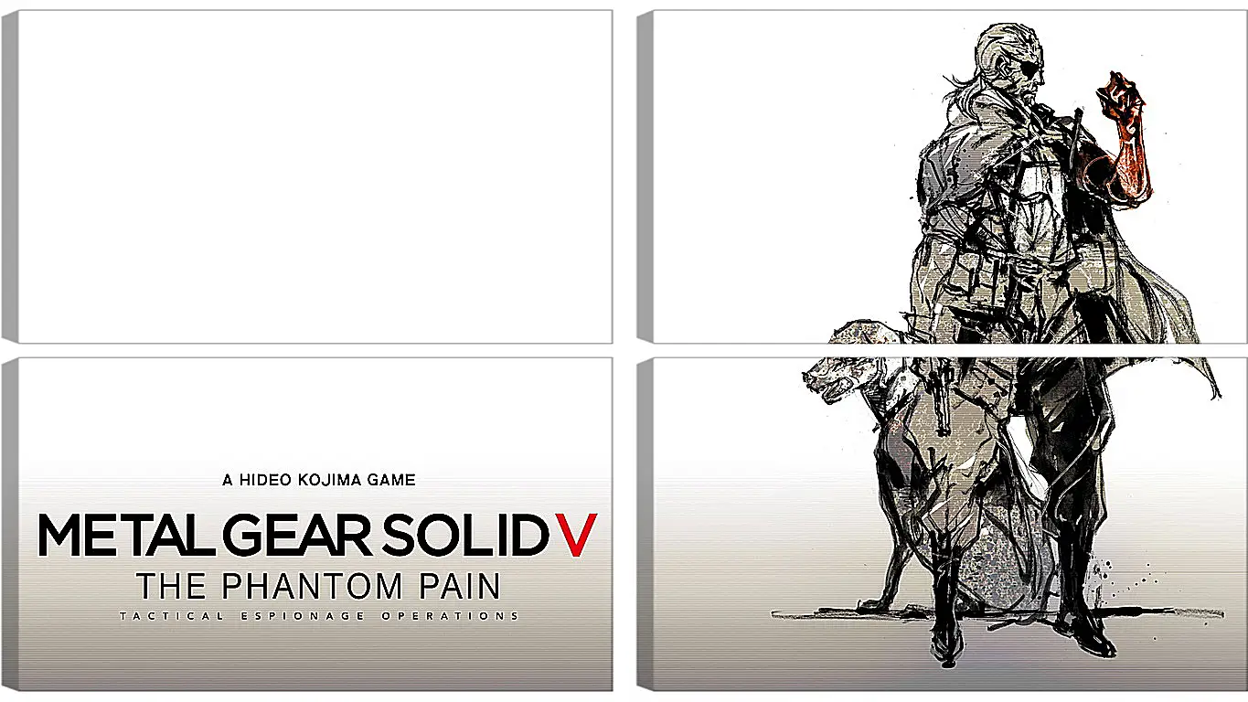 Модульная картина - Metal Gear Solid V: The Phantom Pain
