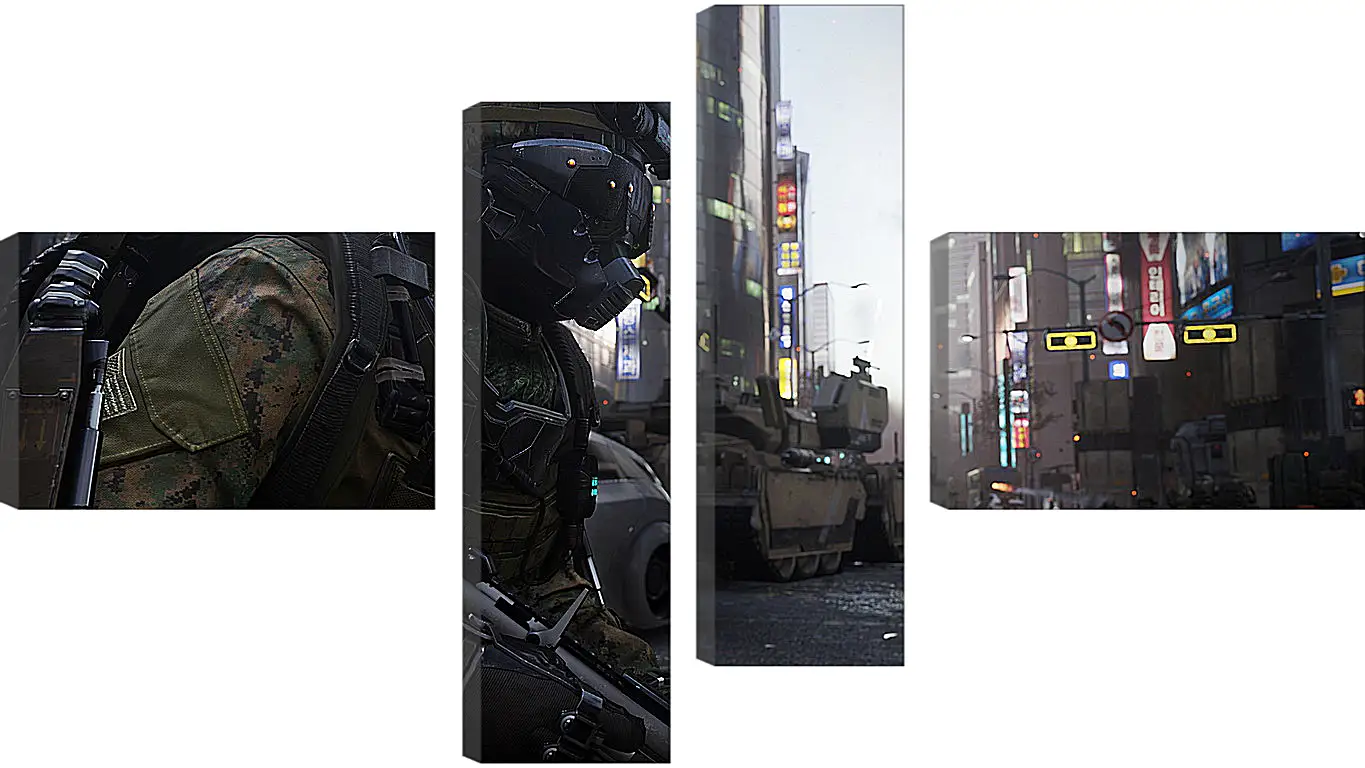 Модульная картина - Call Of Duty: Advanced Warfare