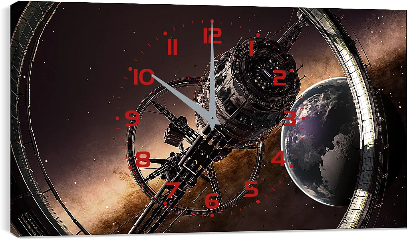Часы картина - Elite: Dangerous
