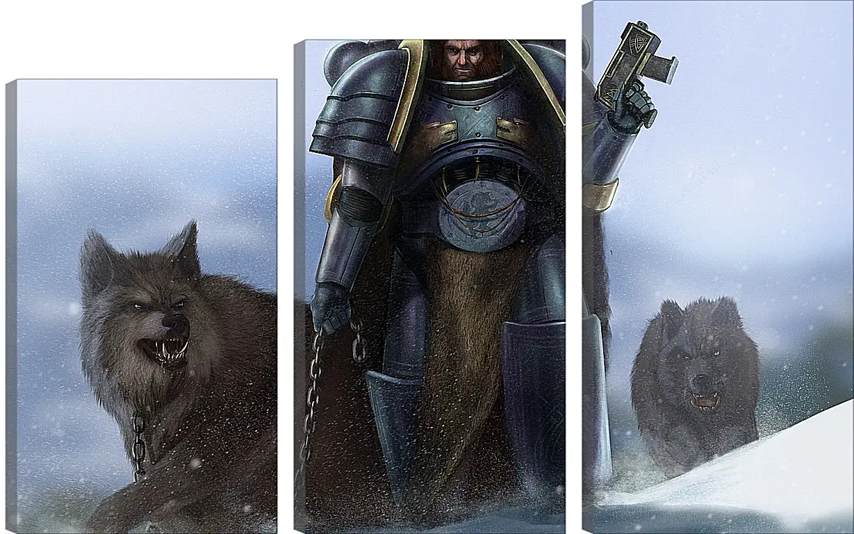 Модульная картина - Warhammer 40K
