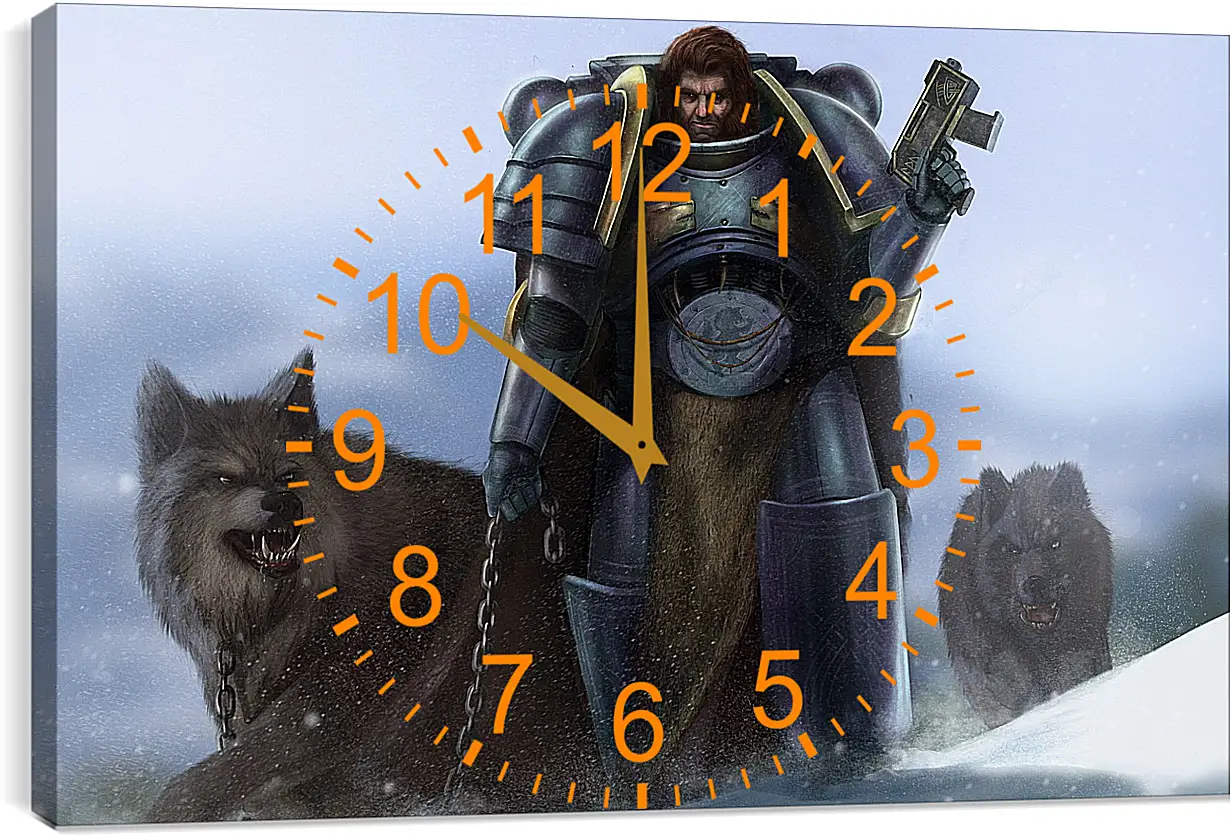 Часы картина - Warhammer 40K
