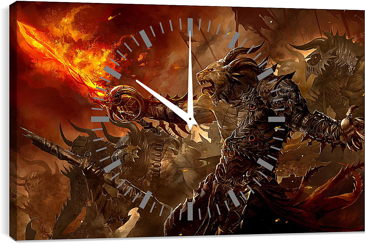 Часы картина - Guild Wars 2
