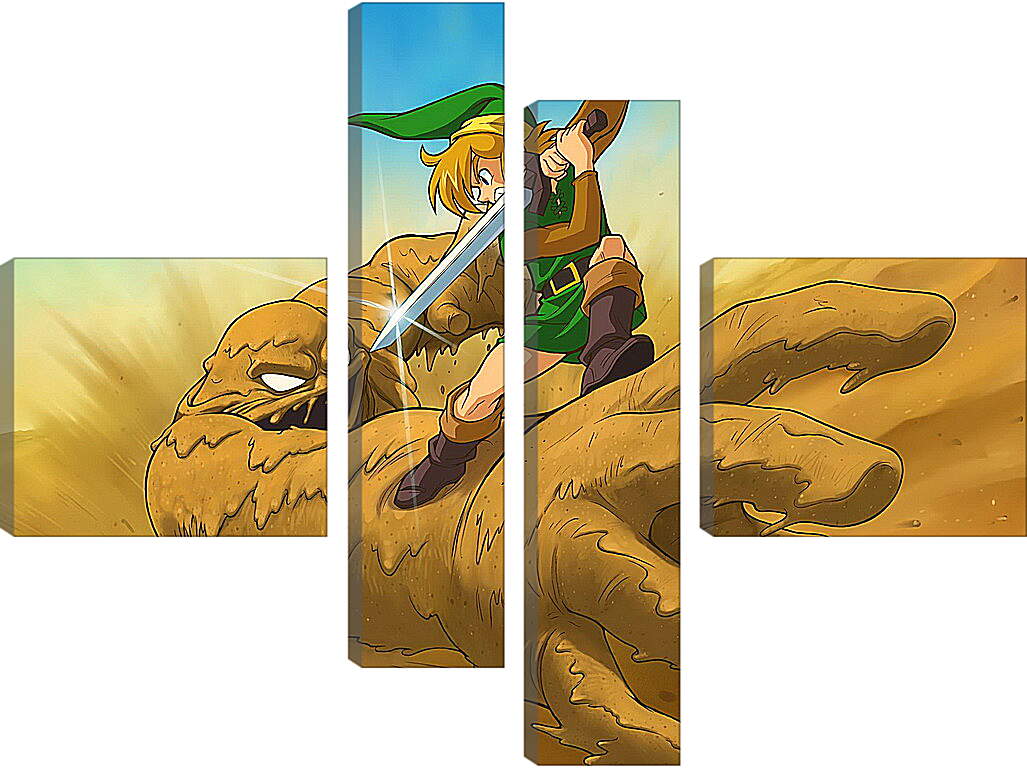 Модульная картина - Zelda
