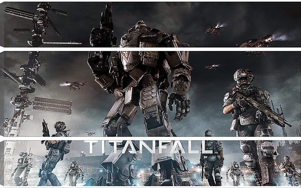 Модульная картина - Titanfall
