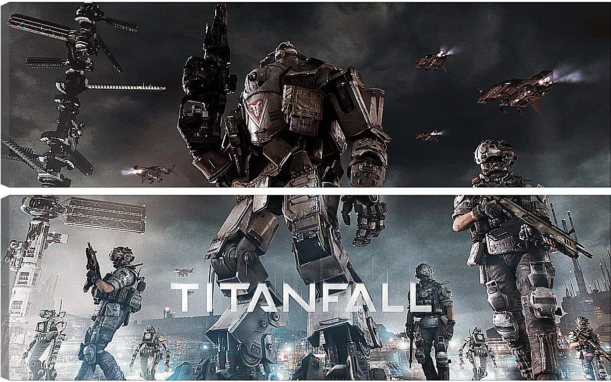 Модульная картина - Titanfall
