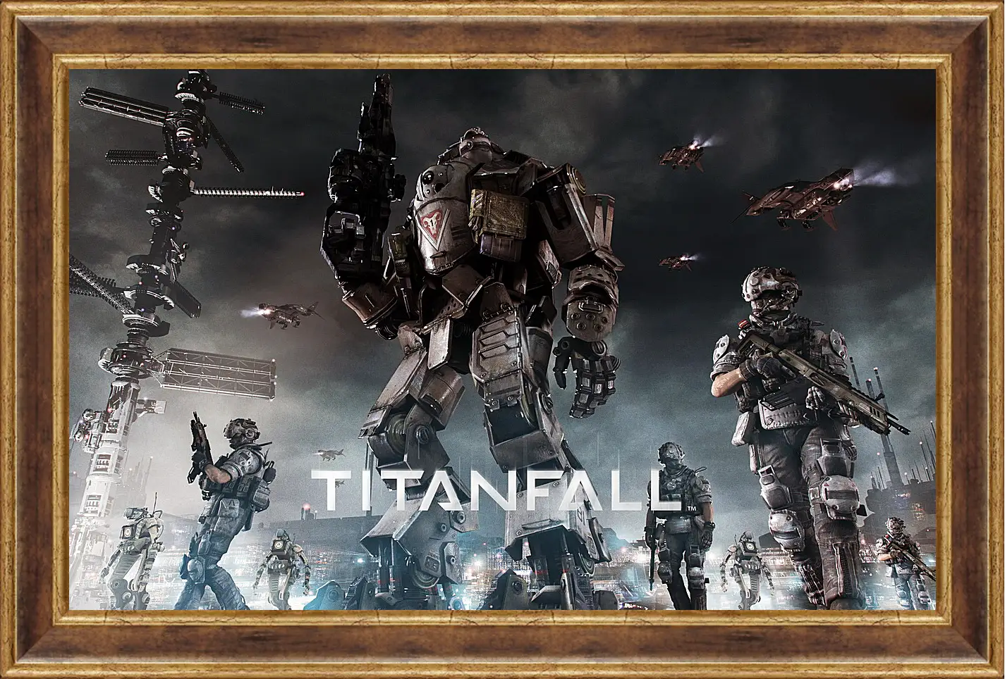 Картина в раме - Titanfall
