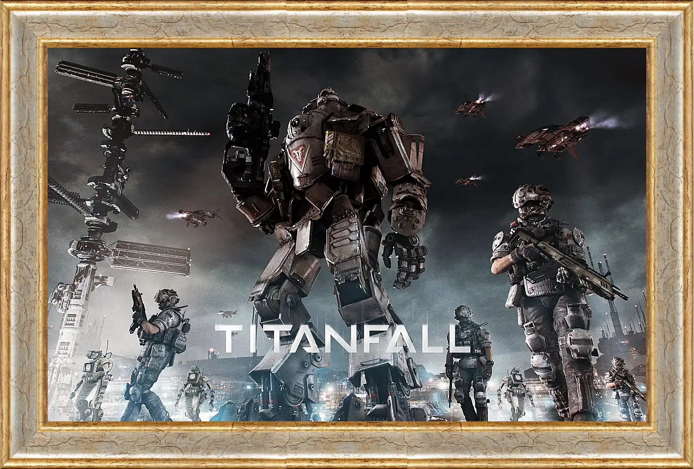 Картина в раме - Titanfall
