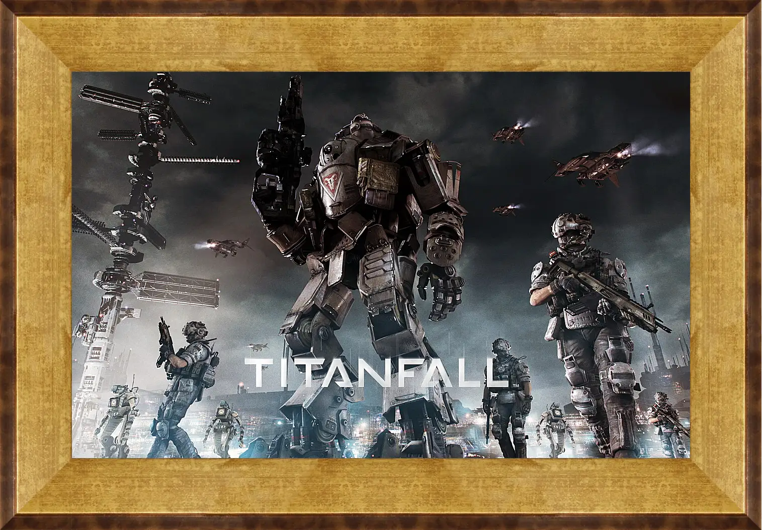 Картина в раме - Titanfall
