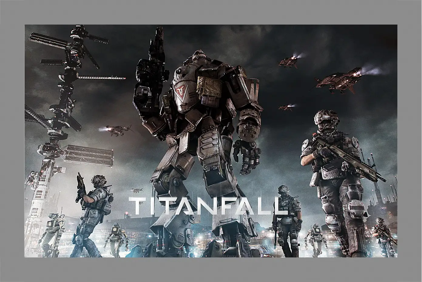 Картина в раме - Titanfall
