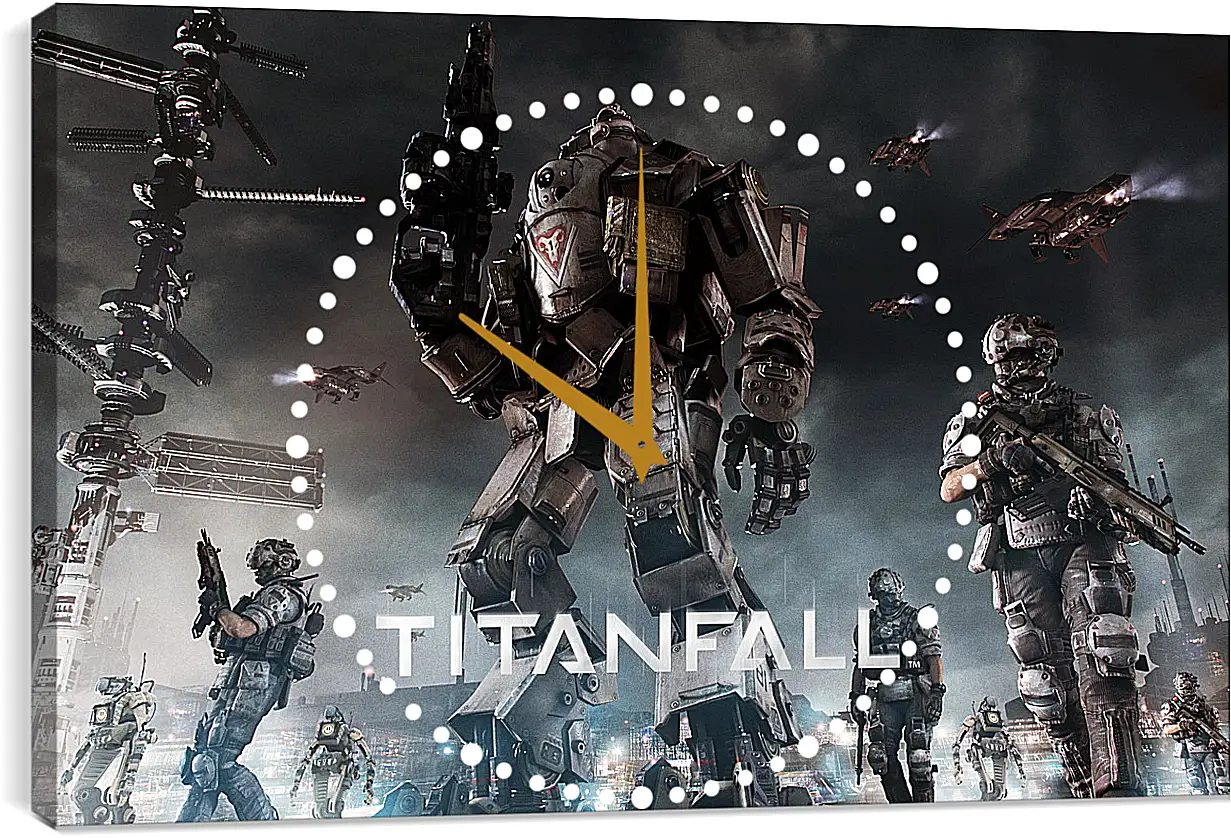 Часы картина - Titanfall
