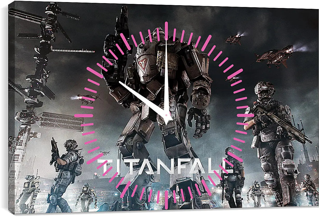 Часы картина - Titanfall
