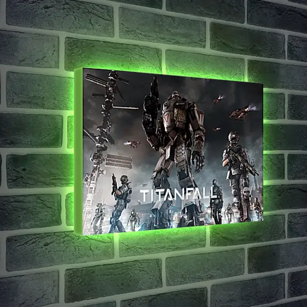 Лайтбокс световая панель - Titanfall
