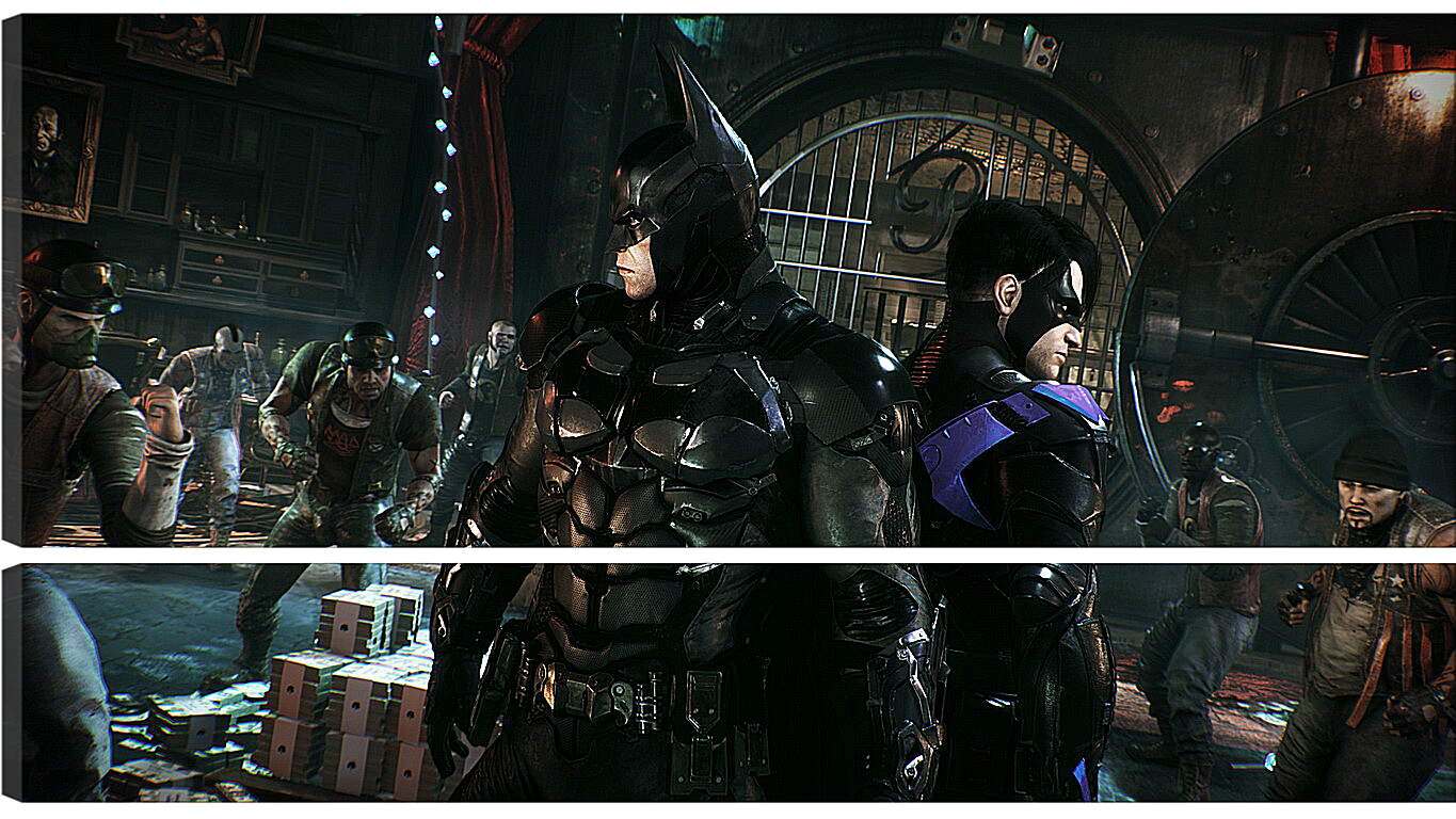 Модульная картина - Batman: Arkham Knight