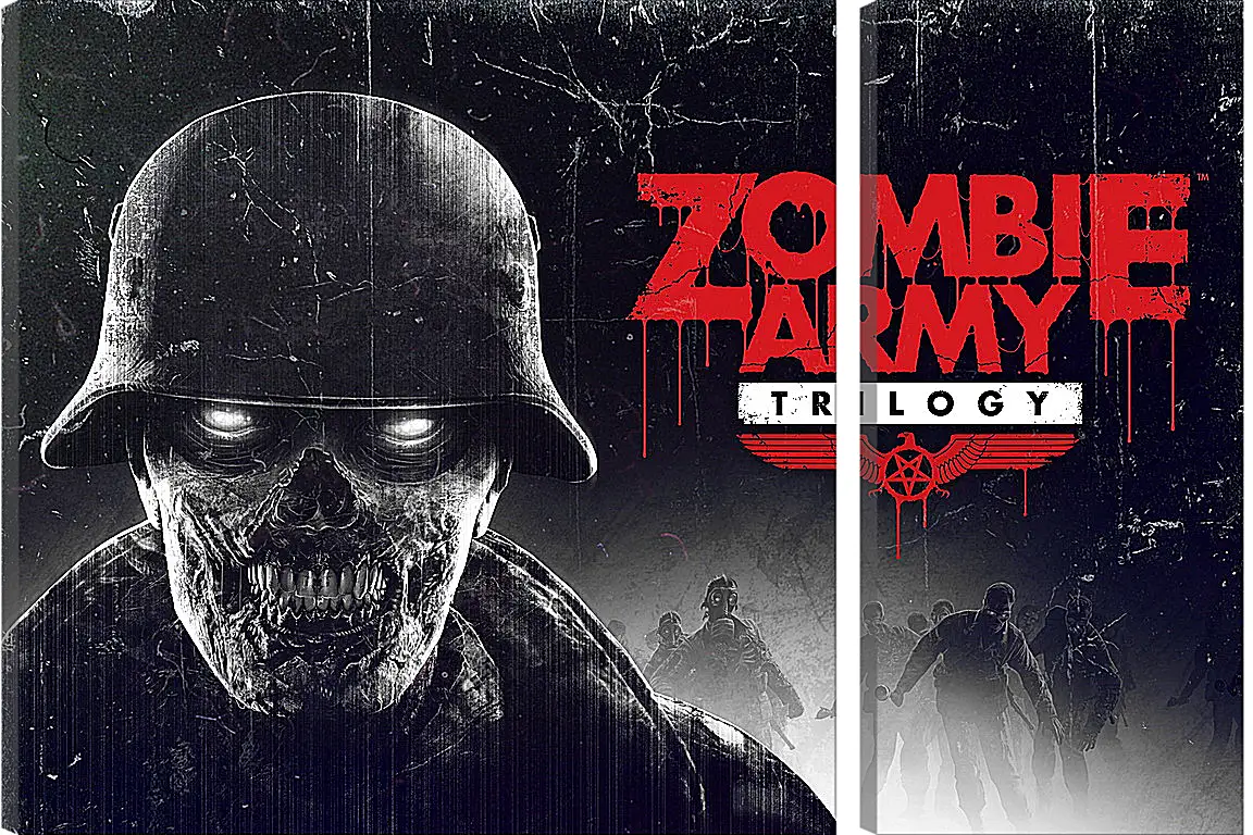 Модульная картина - Sniper Elite: Nazi Zombie Army
