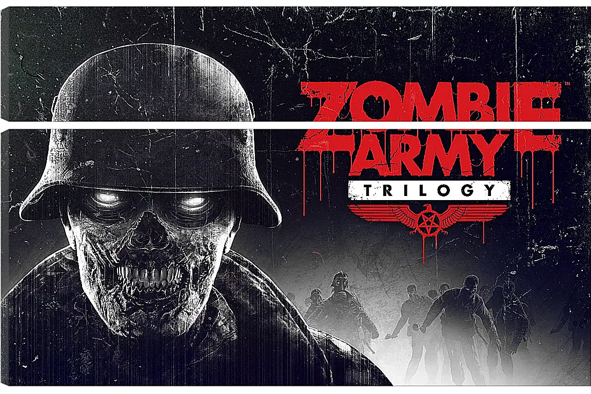 Модульная картина - Sniper Elite: Nazi Zombie Army
