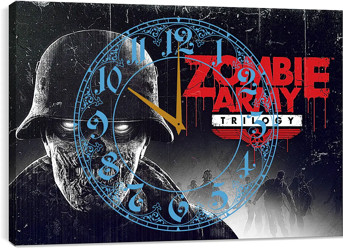 Часы картина - Sniper Elite: Nazi Zombie Army
