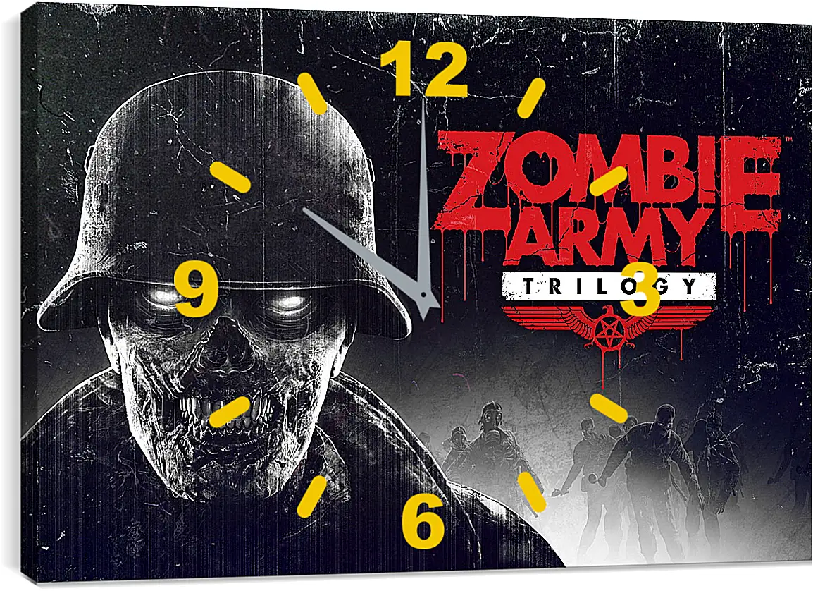Часы картина - Sniper Elite: Nazi Zombie Army
