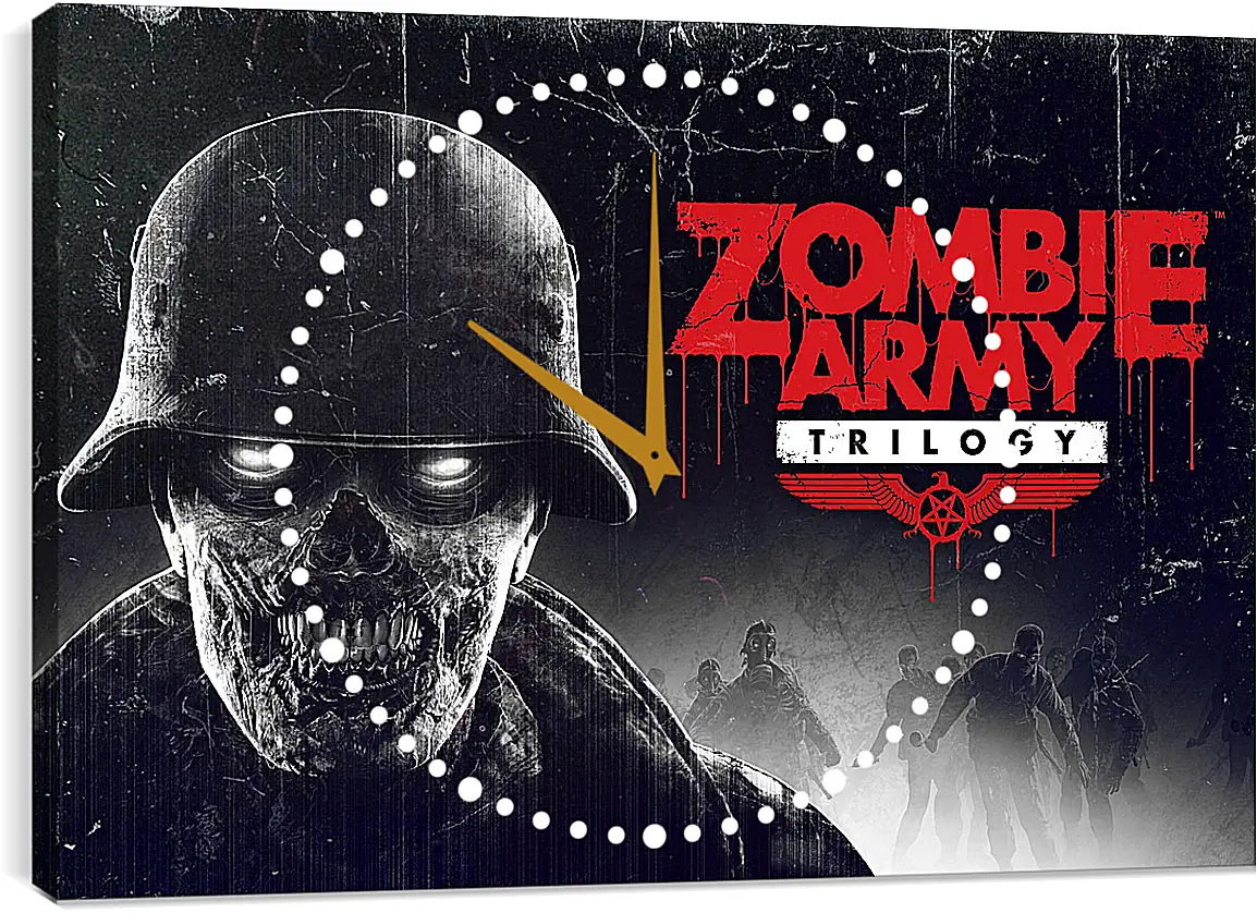 Часы картина - Sniper Elite: Nazi Zombie Army
