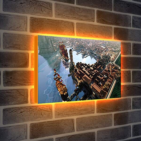 Лайтбокс световая панель - Minecraft

