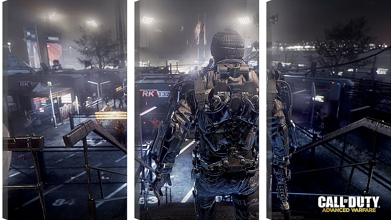 Модульная картина - Call Of Duty: Advanced Warfare
