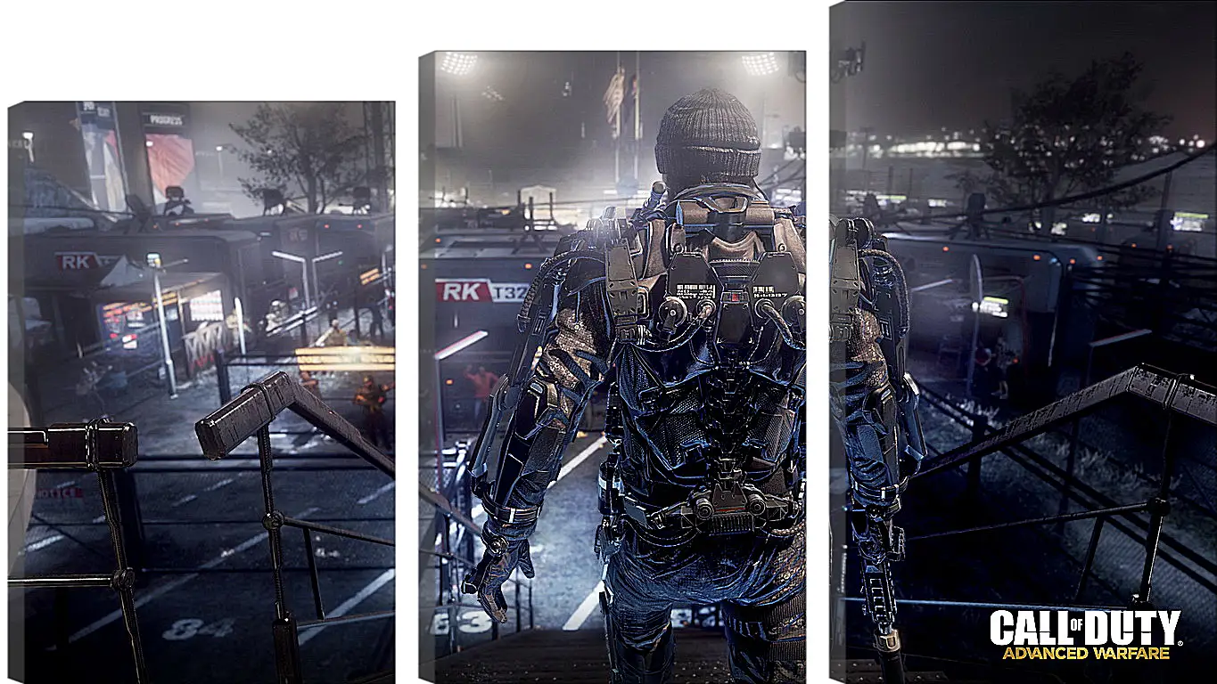 Модульная картина - Call Of Duty: Advanced Warfare
