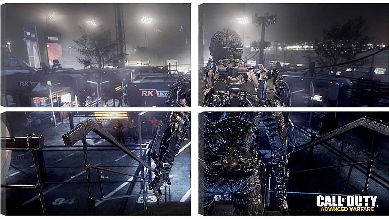 Модульная картина - Call Of Duty: Advanced Warfare
