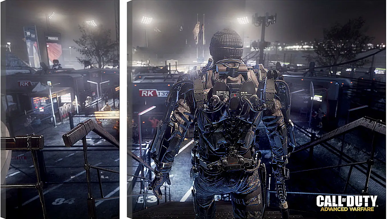 Модульная картина - Call Of Duty: Advanced Warfare
