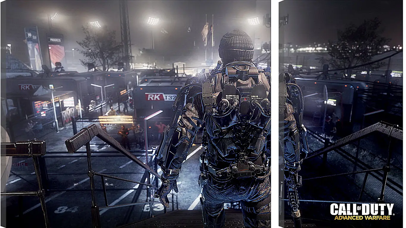 Модульная картина - Call Of Duty: Advanced Warfare
