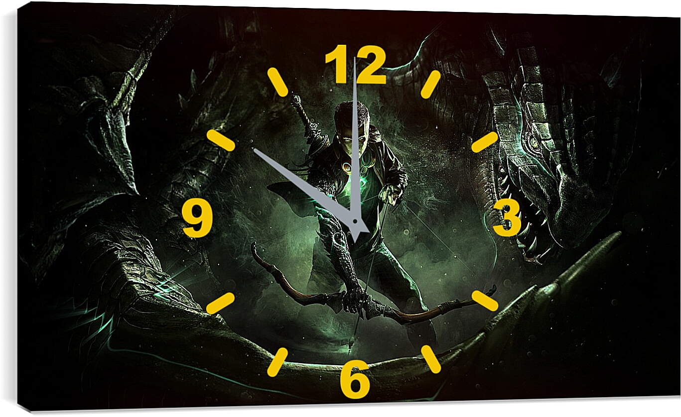 Часы картина - Scalebound
