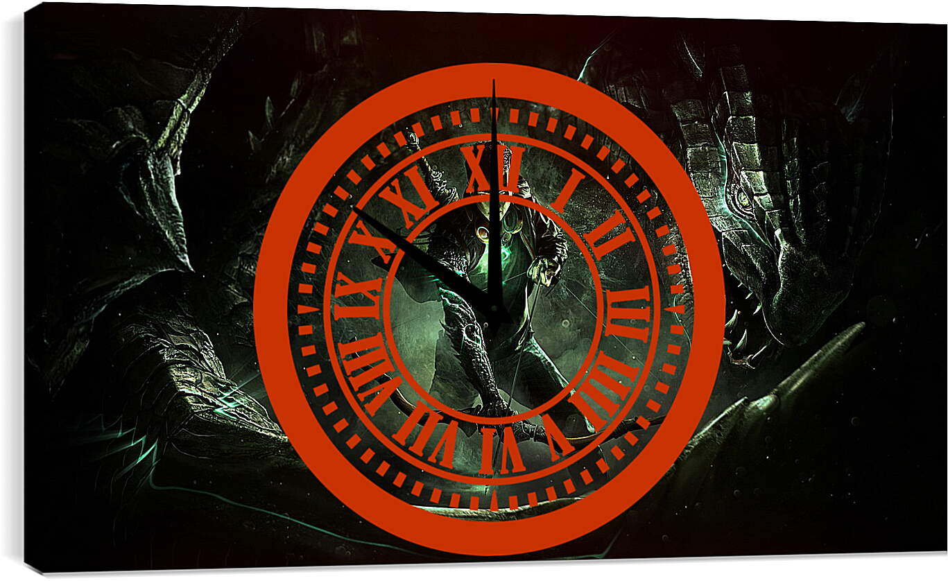 Часы картина - Scalebound
