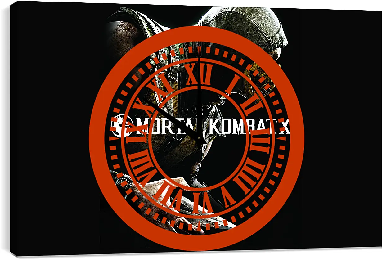 Часы картина - Mortal Kombat X, Scorpio