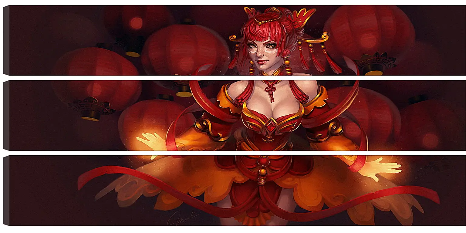 Модульная картина - DotA 2