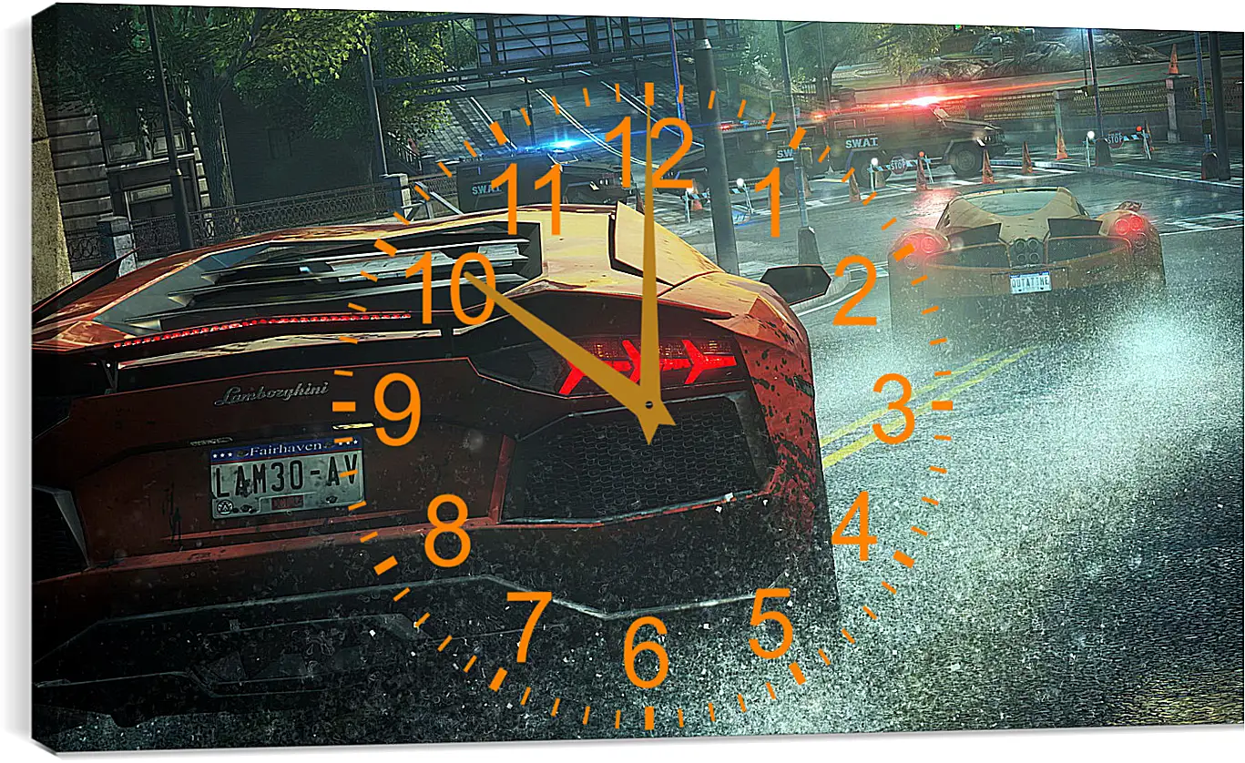 Часы картина - Need For Speed: Most Wanted
