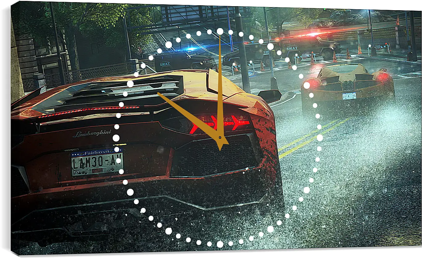 Часы картина - Need For Speed: Most Wanted
