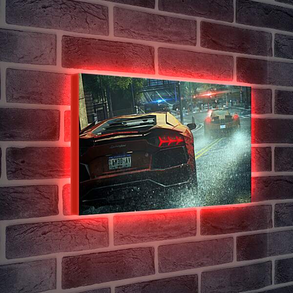 Лайтбокс световая панель - Need For Speed: Most Wanted
