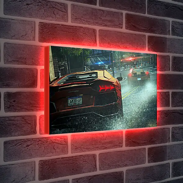 Лайтбокс световая панель - Need For Speed: Most Wanted
