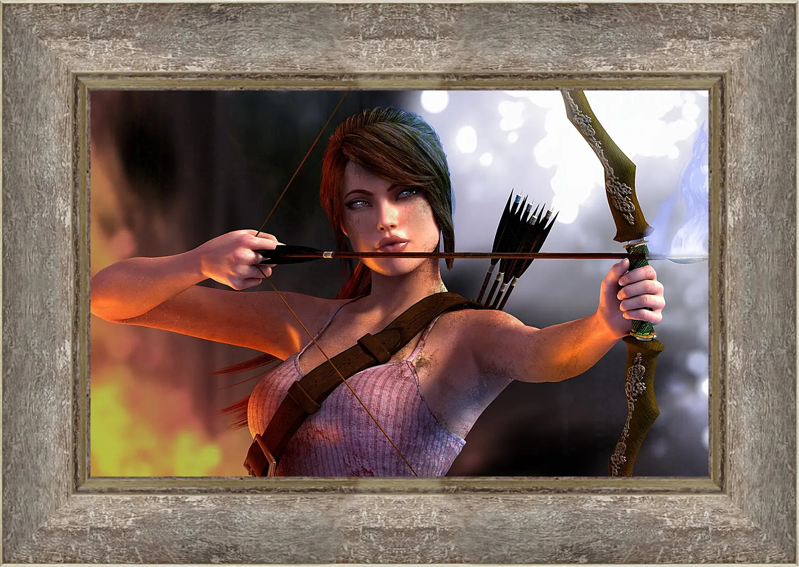 Картина в раме - Tomb Raider