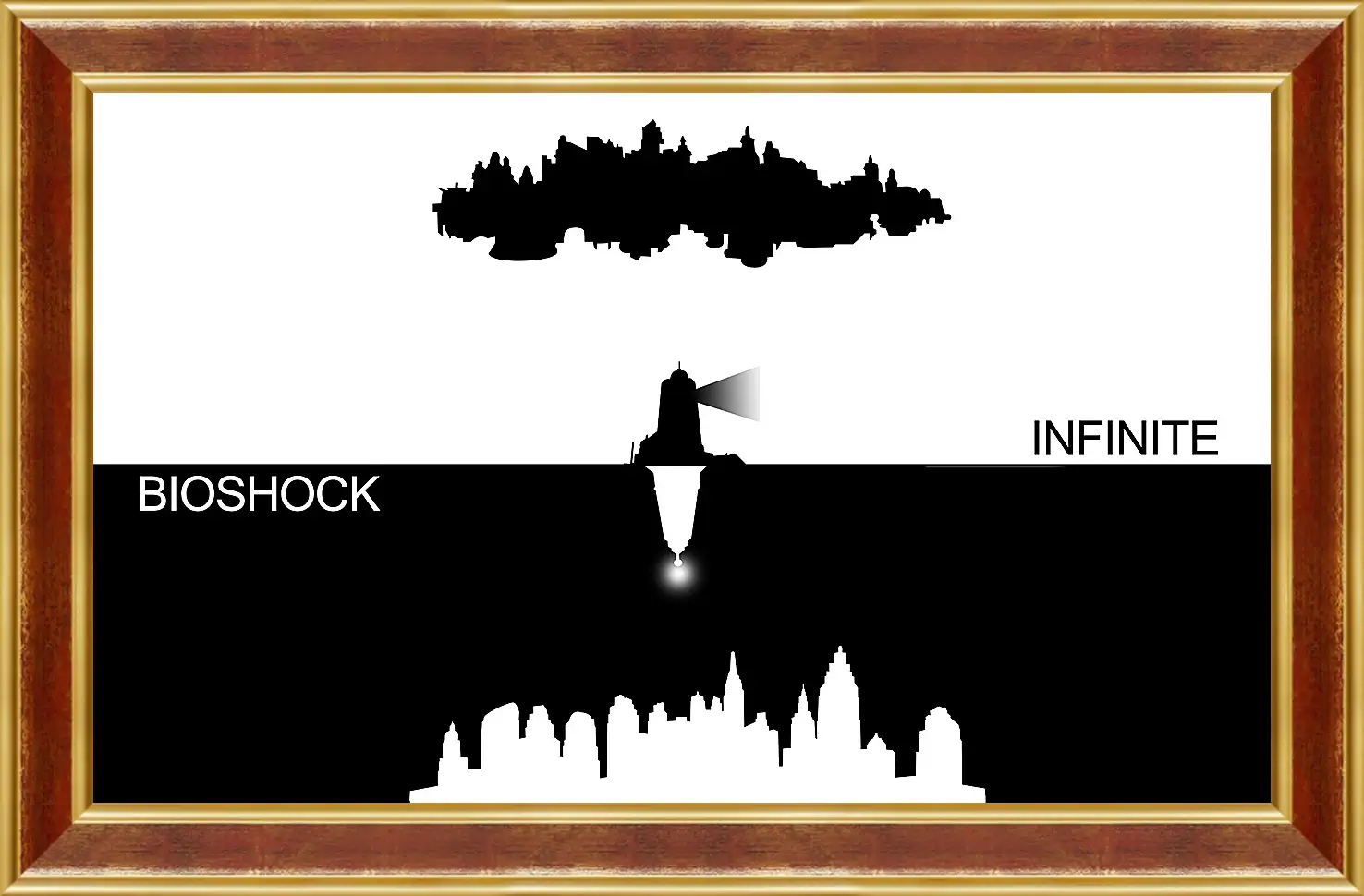 Картина в раме - Bioshock Infinite
