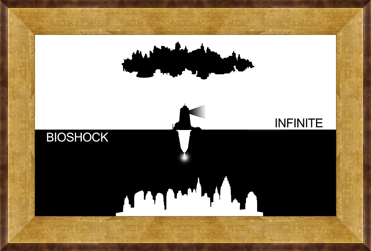 Картина в раме - Bioshock Infinite
