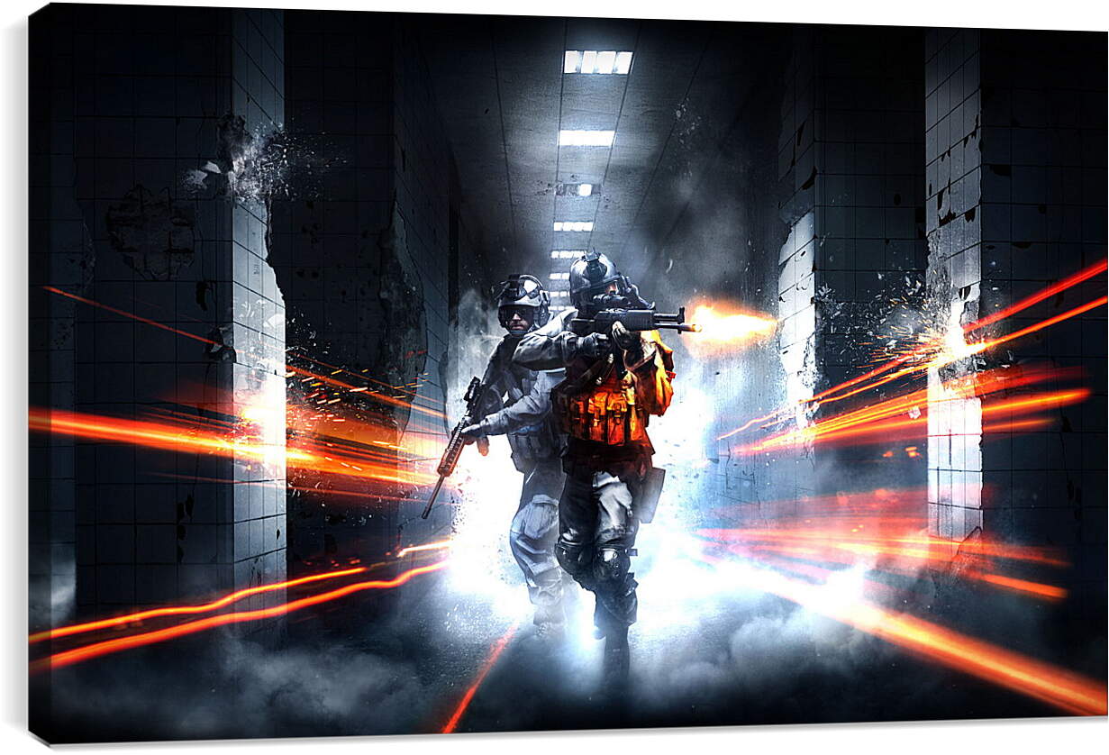 Постер и плакат - Battlefield 3
