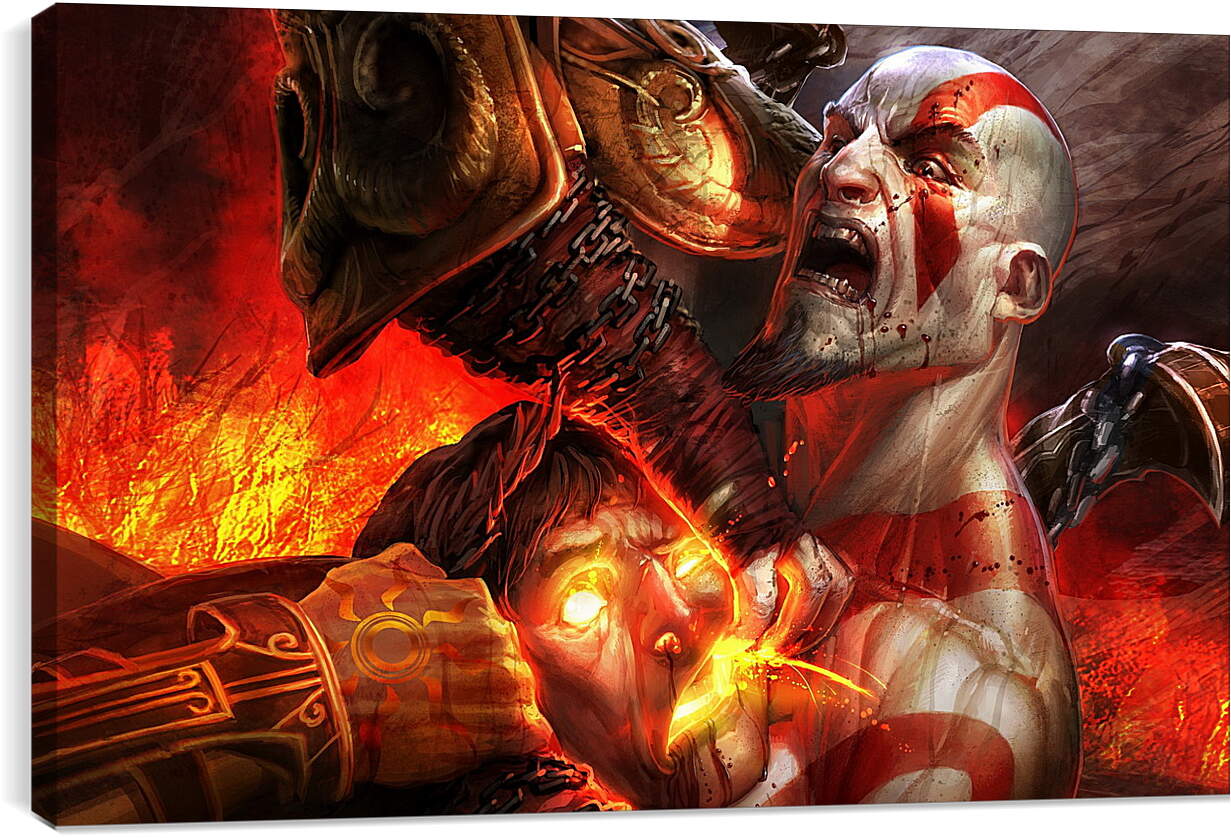 Постер и плакат - God Of War III
