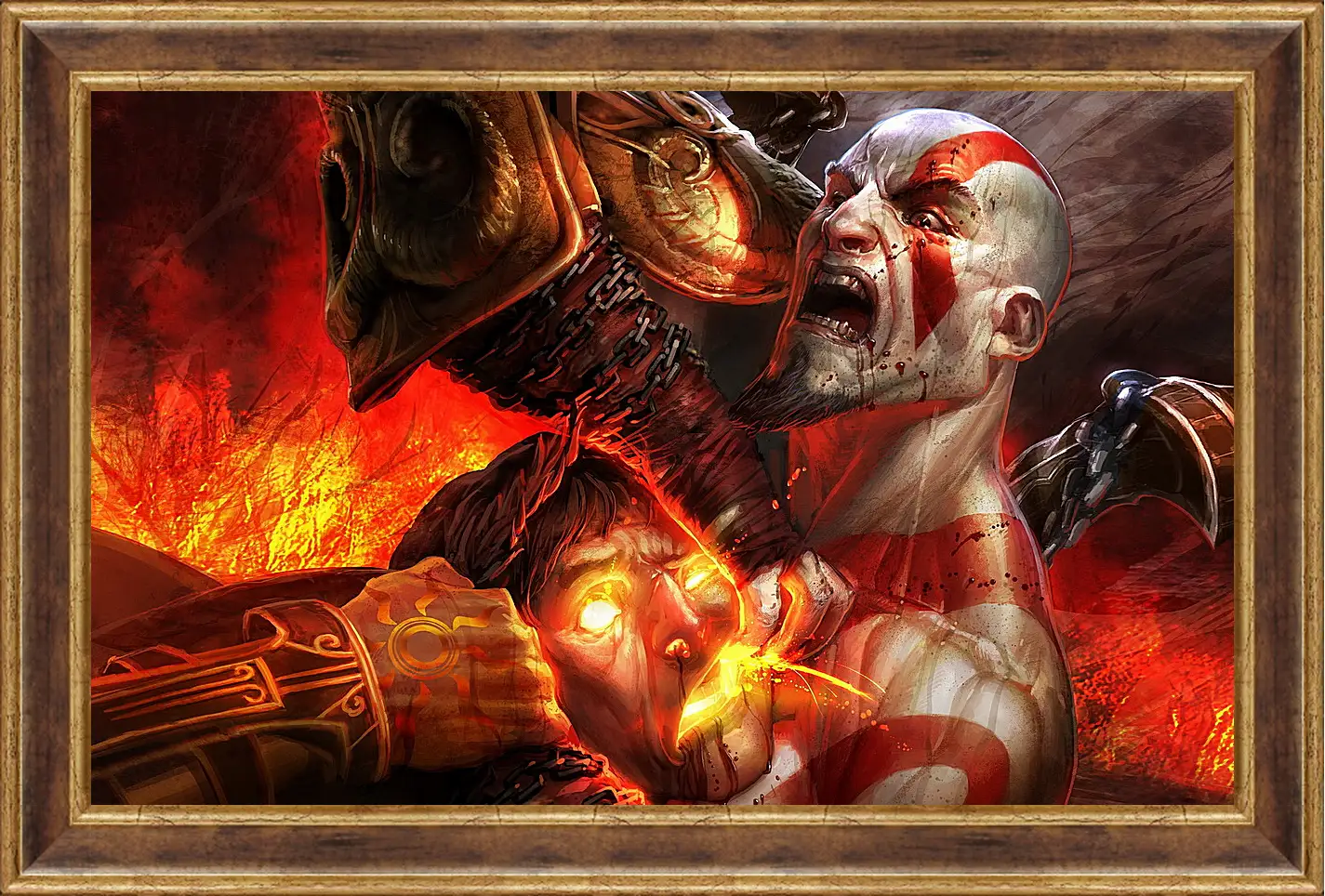 Картина в раме - God Of War III
