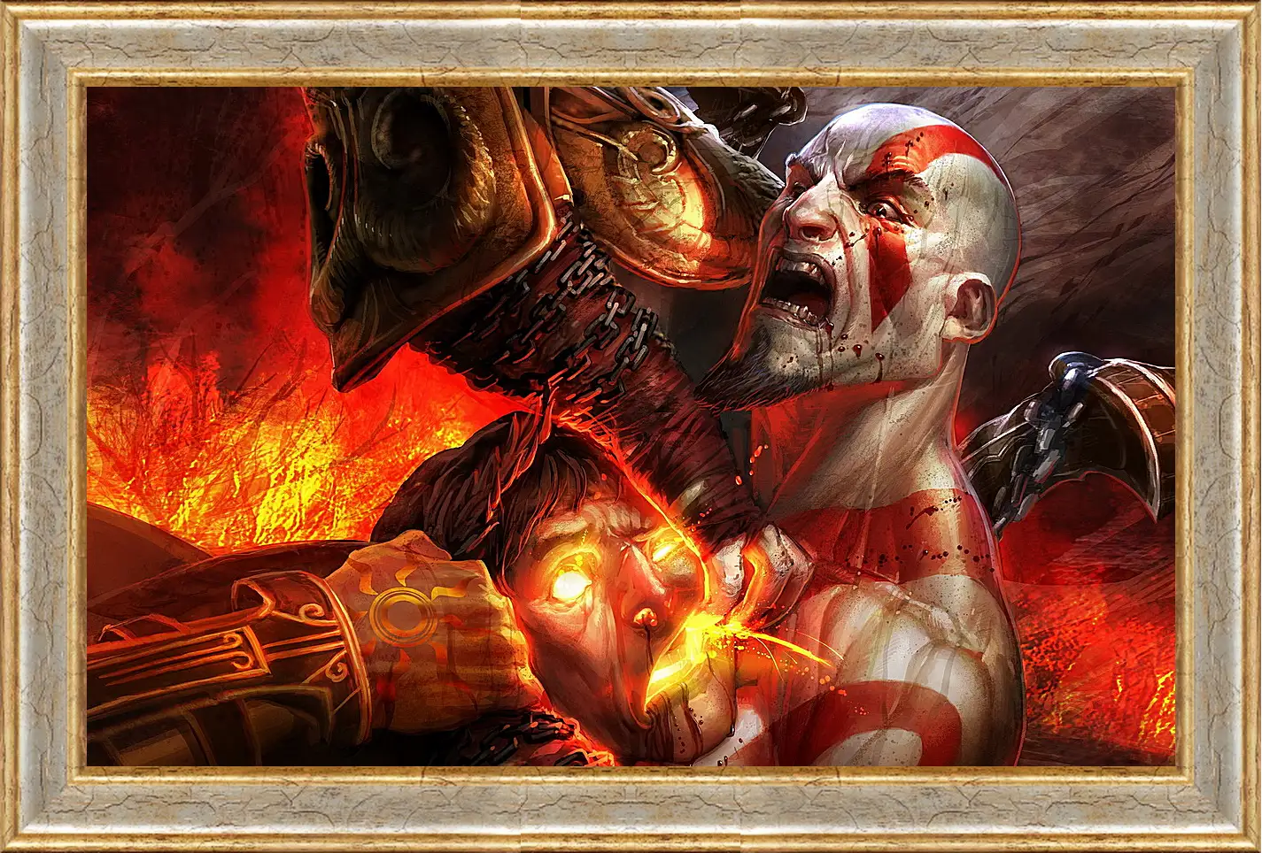 Картина в раме - God Of War III
