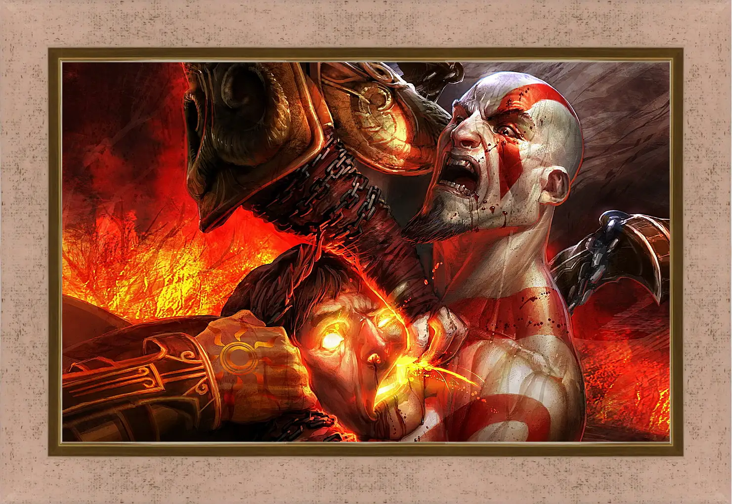 Картина в раме - God Of War III
