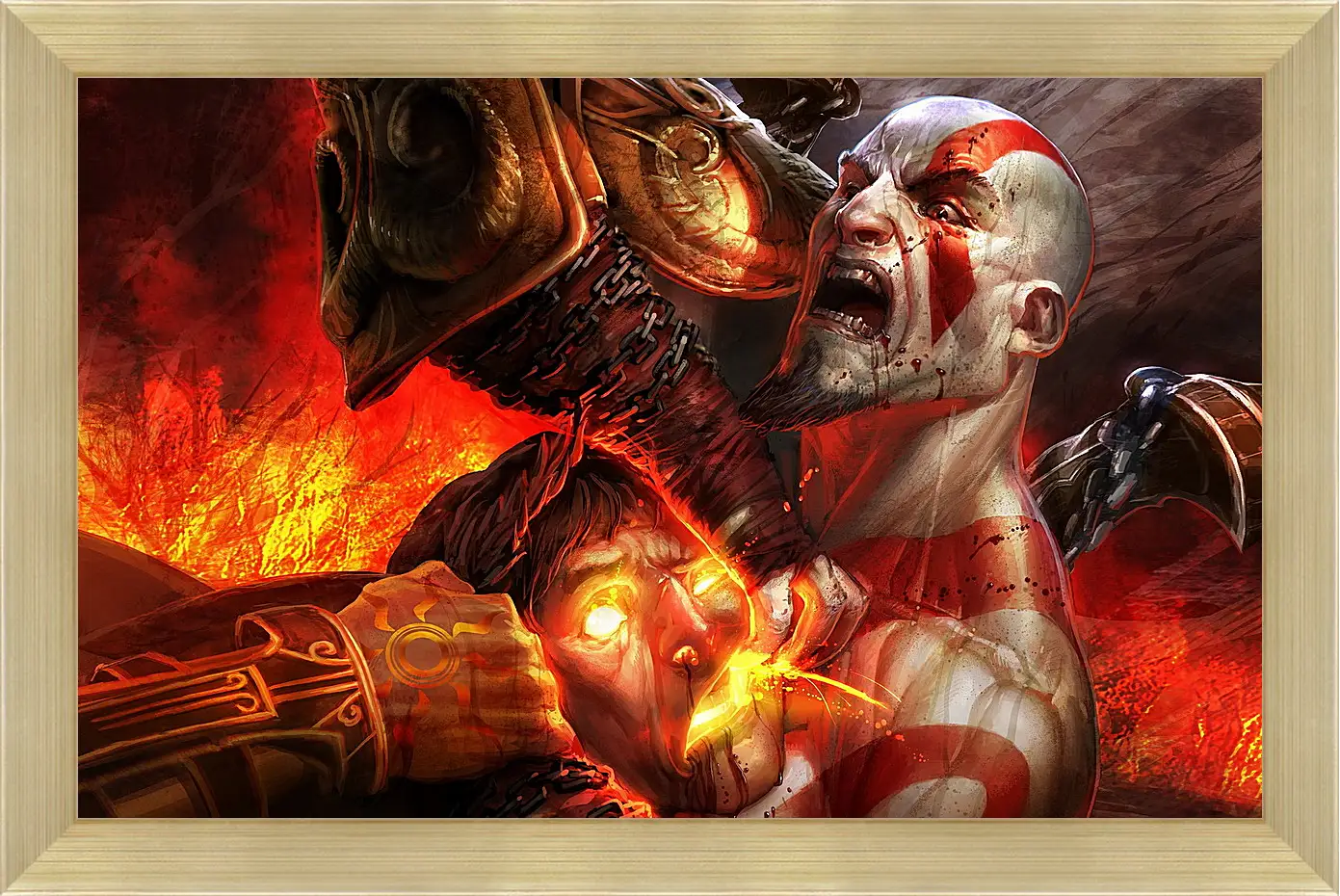 Картина в раме - God Of War III
